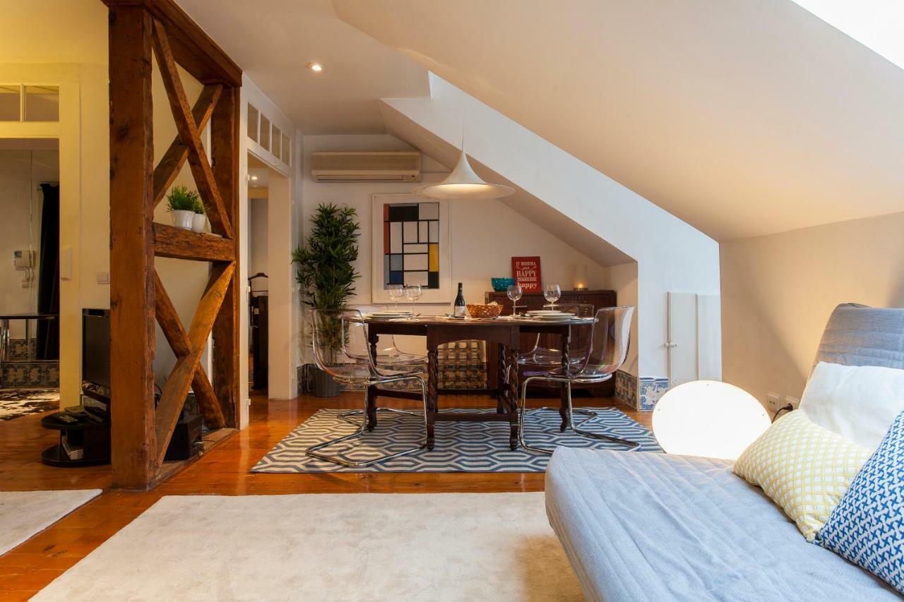 Bairro Alto-Chiado 2 Bdr Beautifull View Apartment Lisbon Luaran gambar